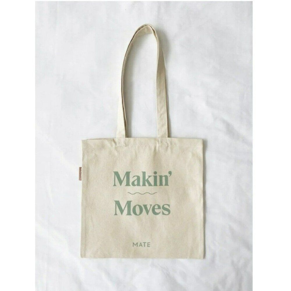 Mate “Makin’ Moves” Tote Bag Size 14x 13.25 Inches NWT